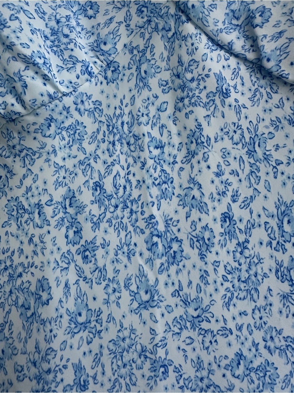 RESA Light Blue & White Floral Mini Dress - Picture 5 of 9